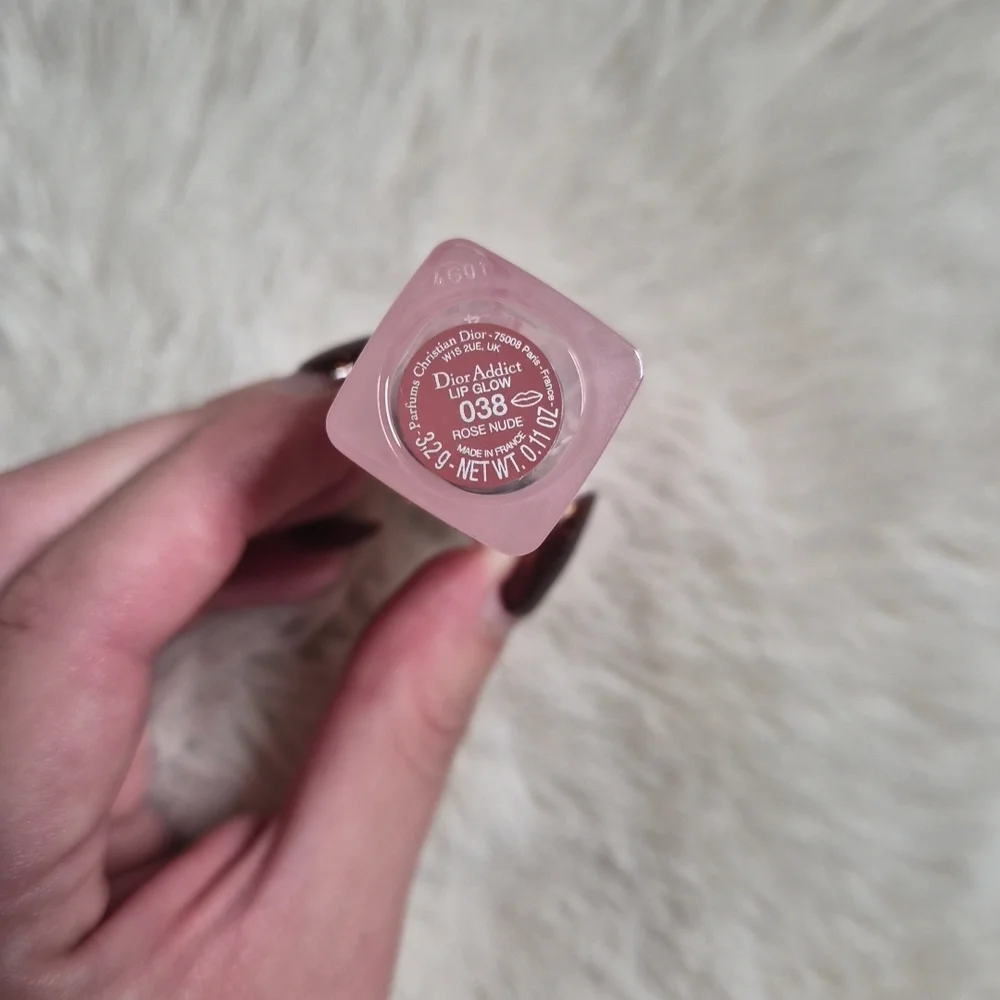 Dior Lip Glow Color Reviver Balm Rose Nude 038 Full Size New NWOB MSRP $42 ✨️💫